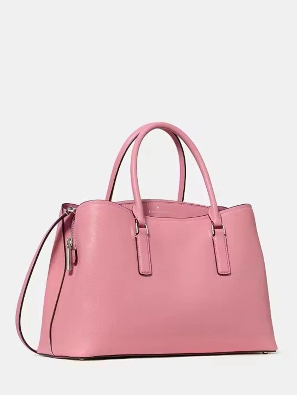 Kate Spade Thompson Street Leather Large Satchel Bag Grapefruit Soda Pink